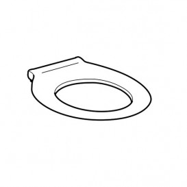 Сиденье для унитаза Geberit Selnova Comfort антибактериальное дюропласт белый 500.134.01.1