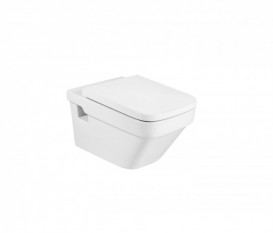 Сидіння з кришкою для унітазу Roca Dama-N лаковане з антибактеріальної структурою дюропласт білий A801780004