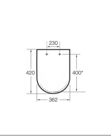 Сиденье для унитаза Roca Meridian Soft-Close A8012AC00B