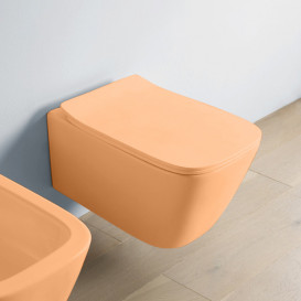 Сиденье с крышкой для унитаза ArtCeram A16 SoftClose дюропласт оранжевый ASA001 13;71