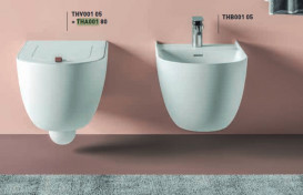 Сидіння з кришкою для унітазу ArtCeram The One дюропласт білий матовий THA001 80