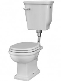 Сиденье с крышкой для унитаза ArtCeram Hermitage Soft-Close дюропласт белый петли хром HEA005 01;71