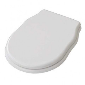 Сиденье с крышкой для унитаза ArtCeram Hermitage Soft-Close дюропласт белый петли золото HEA005 01;73