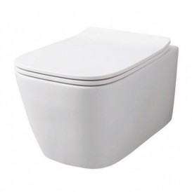 Сидіння з кришкою для унітазу ArtCeram A16 білий / хром ASA001 01; 71