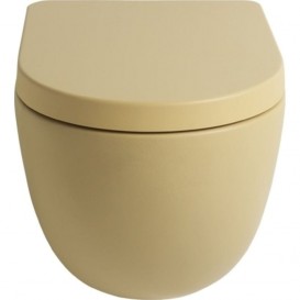 Сидіння з кришкою для унітазу ArtCeram File 2.0 дюропласт жовтий FLA002 12