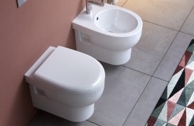 Сиденье с крышкой для унитаза ArtCeram Smarty 2.0 белый глянцевый/хром SMA001 01;71