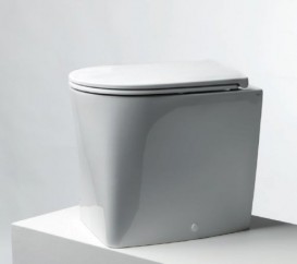 Сиденье с крышкой для унитаза Axa DP slim soft-close белый глянцевый AF8401