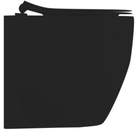 Сиденье с крышкой для унитаза Axa Glomp soft-close черный матовый 319107