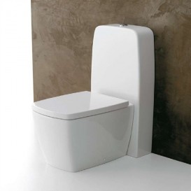 Сидіння з кришкою для унітазу Axa X-Tre soft-close білий глянцевий AF1901