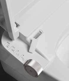 Сидіння з кришкою для унітазу-біде Roca Multiclean M4 білий A804054S01