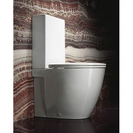 Сиденье с крышкой для унитаза Catalano Velis/New Light дюропласт белый 5NLV5ST00