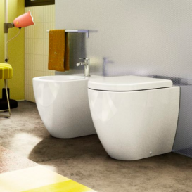 Сидіння з кришкою для унітазу Catalano Zero / Sfera напівкругле біле 5SCST000