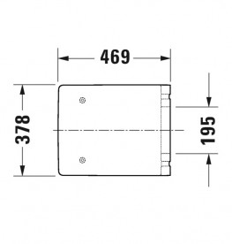Сиденье с крышкой для унитаза Duravit Vero Air soft-close дюропласт белый 0022090000