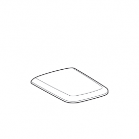 Сидіння з кришкою для унітазу Geberit iCon Square дюропласт білий 571900000