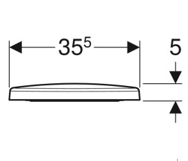 Сиденье с крышкой для унитаза Geberit Modo Soft-Close дюропласт белый глянцевый 502.789.00.1