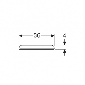 Сидіння з кришкою для унітазу Geberit myDay з мікроліфтом дюропласт білий 575410000