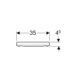 Сидіння з кришкою для унітазу Geberit Xeno² з мікроліфтом дюропласт білий 500.537.01.1