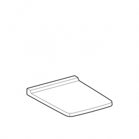 Сидіння з кришкою для унітазу Geberit Xeno² з мікроліфтом дюропласт білий 500.537.01.1