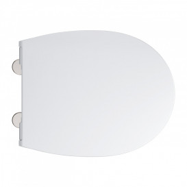 Сиденье с крышкой для унитаза Grohe Bau Ceramic Soft-Close дюропласт альпийский белый 39923000