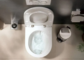 Сиденье с крышкой для унитаза Hansgrohe EluPura Original S белый 60147450