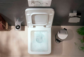 Сидіння з кришкою для унітазу Hansgrohe EluPura Original Q білий 60149450