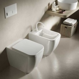 Сиденье с крышкой для унитаза Hatria Bianсa дюропласт белый Y1VB01