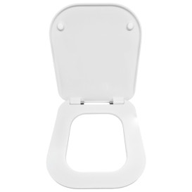Сиденье с крышкой для унитаза Hatria Erika Pro Q с функцией быстрого снятия и плавного закрывания белый 01Y1FU01