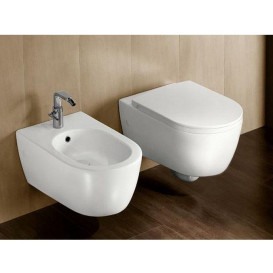 Сидіння з кришкою для унітаза Hatria Futura/Fusion/Centrica з функцією плавного закривання білий 00Y9D501