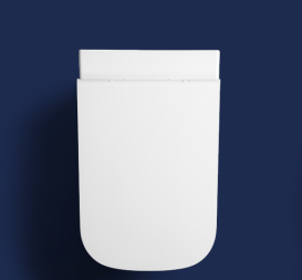 Сиденье с крышкой для унитаза Hatria Next с функцией быстрого снятия и плавного закрывания белый матовый 01Y1F325