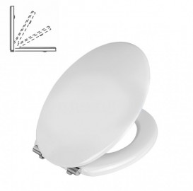 Сиденье с крышкой для унитаза Hatria Sculture с функцией Soft Close белый YXXX01