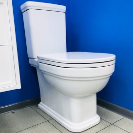 Сидіння з кришкою для унітазу Kerama Marazzi Pompei Soft close+Clip up білий PO.seat.01\WHT