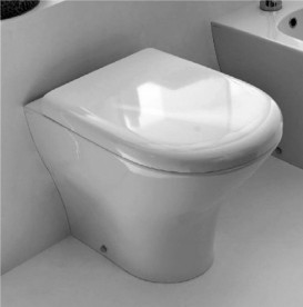 Сидіння з кришкою для унітазу Kerasan Aquatech soft-close білий 378801