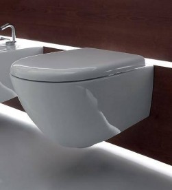 Сидіння з кришкою для унітазу Kerasan Aquatech soft-close білий 378801