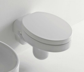 Сиденье с крышкой для унитаза Kerasan Cento Soft-Close овальное белый 358801