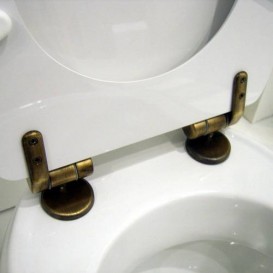 Сидіння з кришкою для унітазу Kerasan Retro з мікроліфтом білий 108501