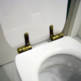 Сиденье с крышкой для унитаза Kerasan Retro белое 109101