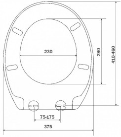 Сиденье с крышкой для унитаза Koller Pool Classic C9 Soft Close дюропласт белый KPCLC9