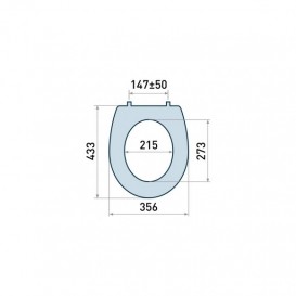 Сиденье с крышкой для унитаза Koller Pool Style C9 Soft Close дюропласт белый KPSTC9