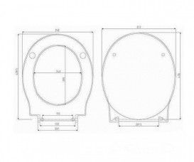 Сиденье с крышкой для унитаза Kolo Idol полипропилен белый S110192130