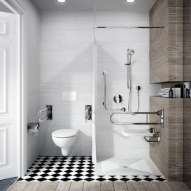 СИДІННЯ з кришкою для унітазу KOLO NOVA PRO ДЛЯ ЛЮДЕЙ З ОГР. МОЖЛИВОСТЯМИ M30119000