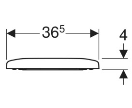 Сидіння з кришкою для унітазу Kolo Rekord термопласт білий глянсовий K90124000