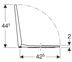 Сидіння з кришкою для унітазу Kolo Rekord термопласт білий глянсовий K90124000