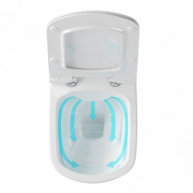 Сиденье с крышкой для унитаза Ravak Classic Slim белый X01673