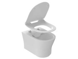 Сиденье с крышкой для унитаза Ravak Ypsilon Soft-Close дюропласт белый X01961