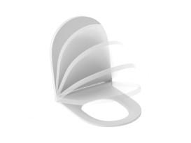 Сидіння з кришкою для унітазу Ravak Ypsilon W Soft-Close дюропласт білий X03090