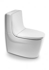Сидіння з кришкою для унітазу Roca Khroma Soft Closе дюропласт білий A801652004