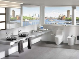 Сидіння з кришкою для унітазу Roca Khroma Soft Closе дюропласт органічно білий A801652F6T