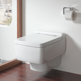 Сиденье с крышкой для унитаза TOTO SG с плавным опусканием дюропласт белый TC501CVK#W