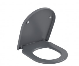 Сиденье с крышкой для унитаза Villeroy & Boch Subway 3.0 SoftClosing дюропласт графит 8M42S1i4