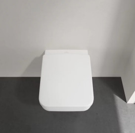 Сидіння із кришкою для унітазу Villeroy & Boch Architectura Soft-Close дюроспласт альпійський білий 9M58S101